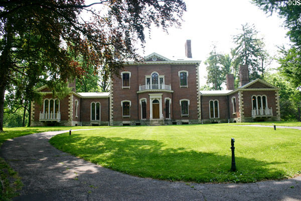 Ashland estate of Henry Clay (1852) (2 mi. SE of Lexington on Richmond Rd.). Lexington, KY. Style: Italianate. Architect: Thomas Lewinski. On National Register.