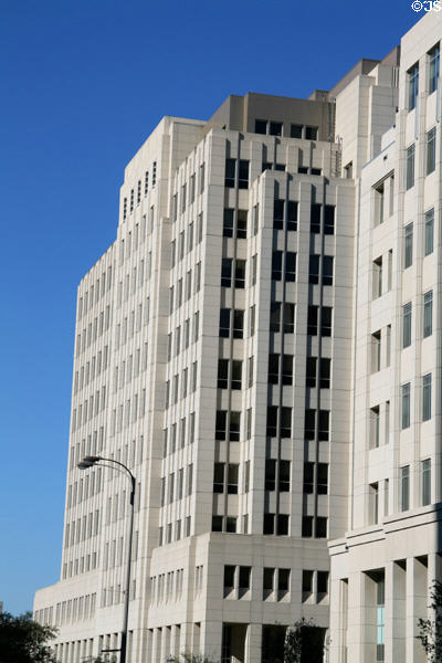Iberville & LaSalle (LA Depts. of Natural Resources & Revenue) Buildings (2001) (12 floors) (617 North Third St.). Baton Rouge, LA.