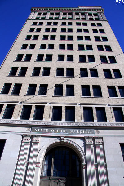 Louisiana State Office Building (1927) (12 floors) (150 North Third St.). Baton Rouge, LA.