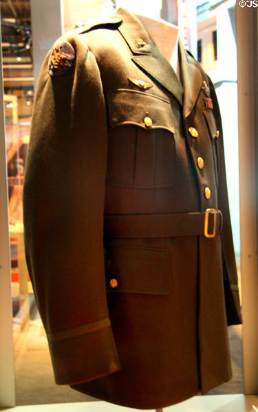 General Clair Chenault's Flying Tiger uniform jacket (1943) at Louisiana State Museum. Baton Rouge, LA.