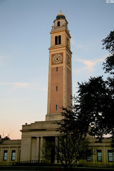 LSU Campus Memorial Tower (1923) (53m 175 ft). Baton Rouge, LA.