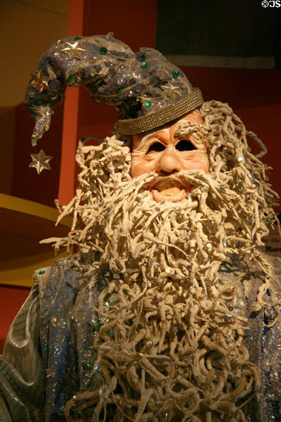 Mardi Gras costume of Merlin the Wizard (1984) at Presbytère Museum. New Orleans, LA.
