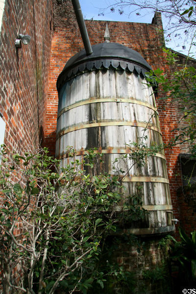 Water cistern of Gallier House. New Orleans, LA.