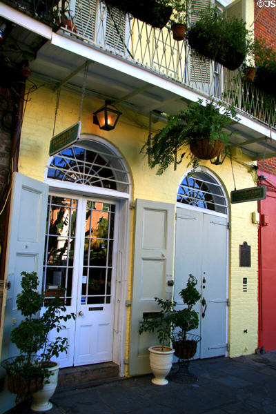 Faulkner House Books (624 Pirate's Alley) where Faulkner worked on first novel. New Orleans, LA.
