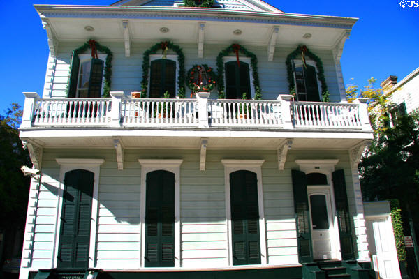 Double shotgun-style house (903 Royal St.). New Orleans, LA.