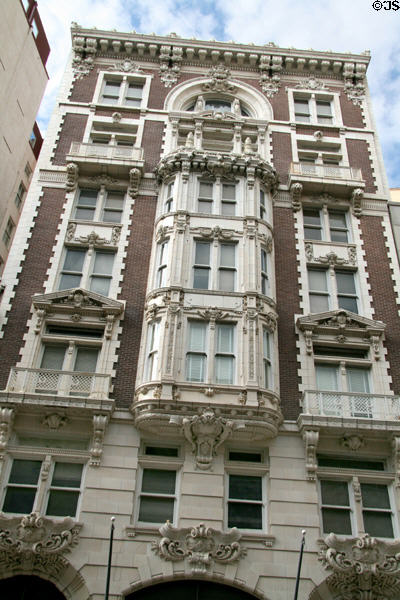 Norman Mayer Memorial Building (1900) (211 Camp St.). New Orleans, LA. Architect: Andry & Bendernagel.
