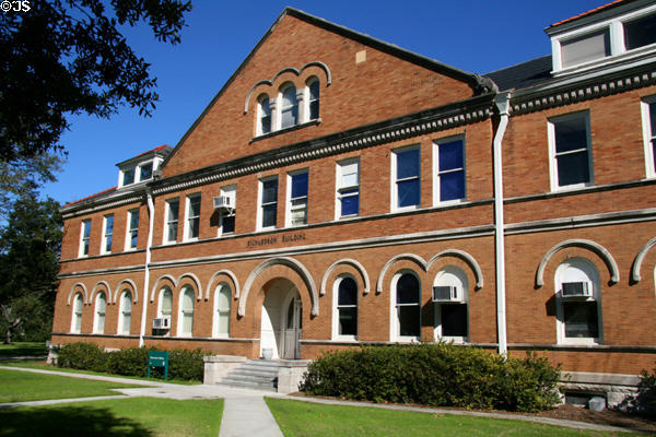Richardson Building (1894 & 1908) at Tulane University. New Orleans, LA. Architect: Harrod & Andry.