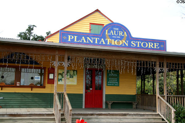 Plantation store at Laura Plantation. Vacherie, LA.