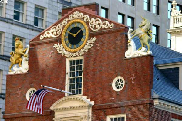 Old State House (1713). Boston, MA.