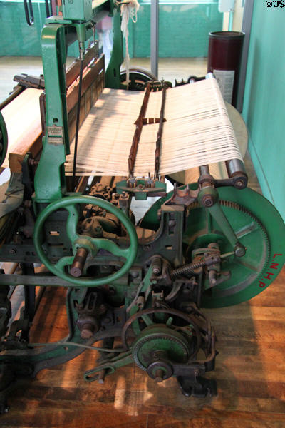 Automated loom at Boott Cotton Mills. Lowell, MA.
