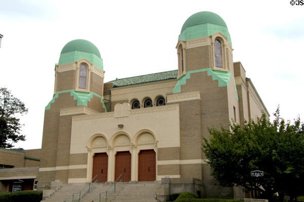Temple Beth-El Synagogue (c1928) (385 High St.). Fall River, MA.