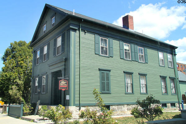 Lizzie Borden (aka Andrew J. Borden) House (c1845) (92 Second St.). Fall River, MA.