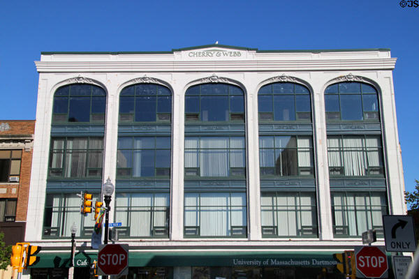 Cherry & Webb Building (1917) (139 South Main St.). Fall River, MA.
