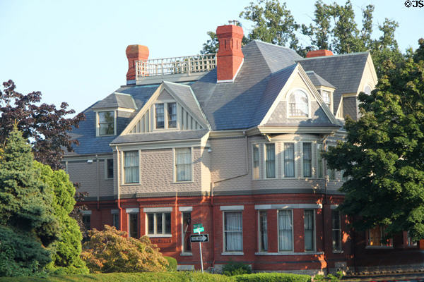 Joseph Arthur Beauvais House (1883) ( 404 County St.). New Bedford, MA. Style: Queen Anne.