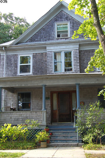 Joshua B. Tasker house (1910) (151 Hawthorn St.). New Bedford, MA.