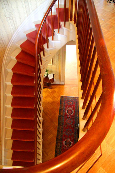 Staircase of Rotch-Jones-Duff House. New Bedford, MA.