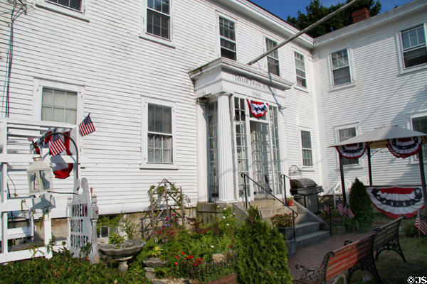 Taylor Trask Museum in, Jacob & Abner Taylor House (1829) (35 North St.). Plymouth, MA.