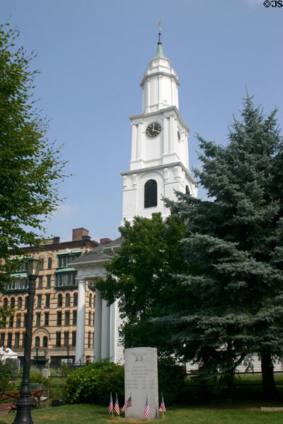 Old First Church (1819 & 1860). Springfield, MA. Architect: Isaac Damon. On National Register.