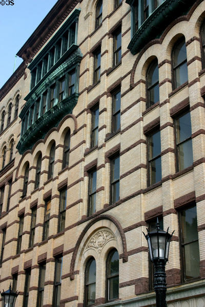 Court Square Building (1900). Springfield, MA. Style: Victorian Romanesque. Architect: F.S. Newman.