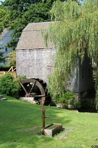 Dexter's Grist Mill (1654) (Town Hall Square). Sandwich, MA.
