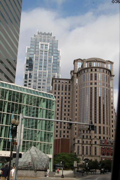 State Street Financial Center (2003) (36 floors) & 125 Summer St. (1989) (22 floors). Boston, MA.