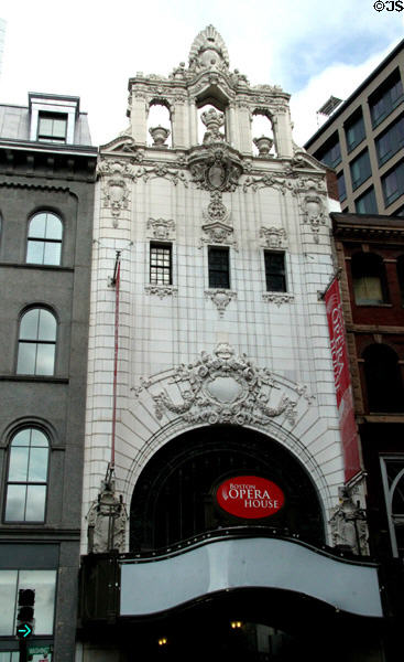 Boston Opera House [former Savoy Theater] (1925) (537 Washington St.). Boston, MA. Architect: Thomas White Lamb.