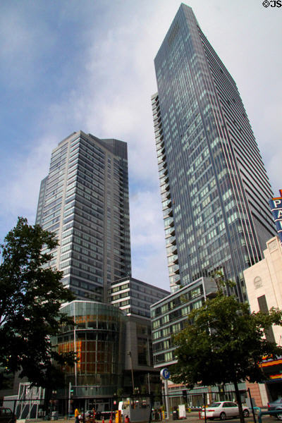 Millennium Place (2001) (38 floors) (Avery St. at Washington St.). Boston, MA.