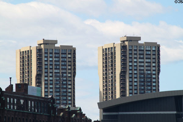 One Longfellow Place (38 floors). Boston, MA. Architect: Victor Gruen Assoc..