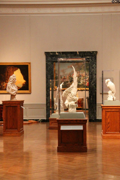 Gallery view at Museum of Fine Arts. Boston, MA.