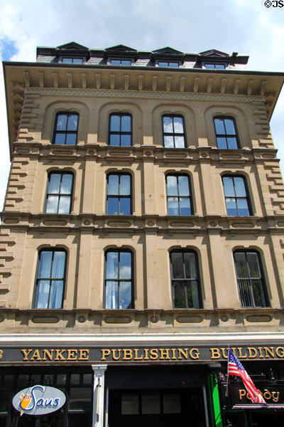 Walker, Pratt & Co. Building (1874) (31-53 Union St.). Boston, MA. Style: Second Empire.