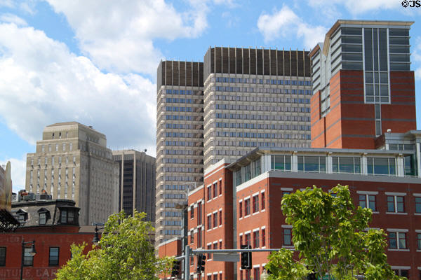 Buildings around Boston's Government Center. Boston, MA.