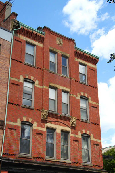John Miller Building (1880) (308 Hanover St.). Boston, MA.