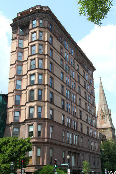 Heritage apartment building (1894) (29 Commonwealth Ave.). Boston, MA. Architect: John Pickering Putnam.