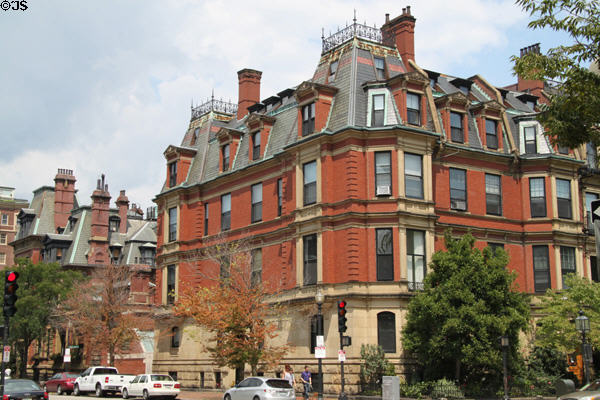 Robert G. Shaw House (1876) (151 Commonwealth Ave.). Boston, MA.