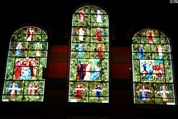 Stained glass window (c1870s) by John La Farge at Trinity Church. Boston, MA.