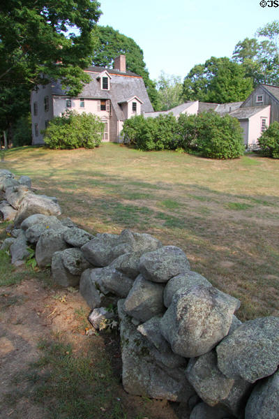 The Old Manse home of American authors Ralph Waldo Emerson (1830s) then Nathaniel Hawthorne (1843-6). Concord, MA.