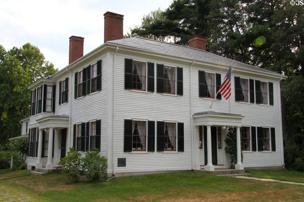 Ralph Waldo Emerson house (1835-82) (28 Cambridge Turnpike). Concord, MA.