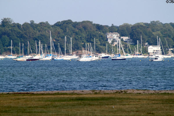 View of Salem Harbor. Salem, MA.