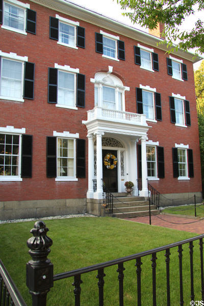 Caroline Emmerton House (1818) (328 Essex St.). Salem, MA.