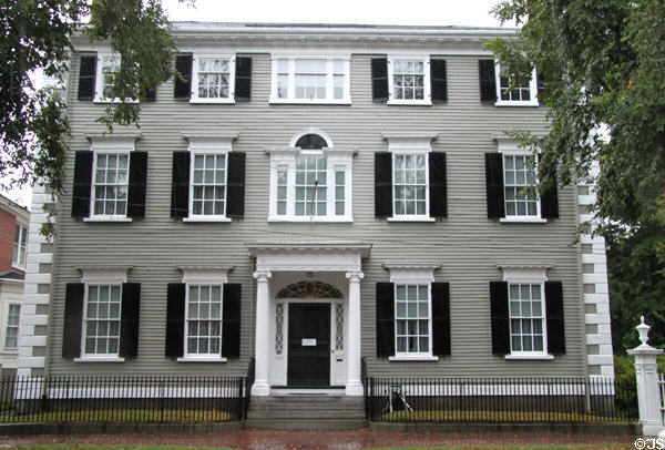 Phillips House Museum (1821) (34 Chestnut St.). Salem, MA.