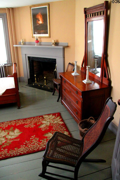 Traveling Maid's Room at Peacefield Old House. Quincy, MA.