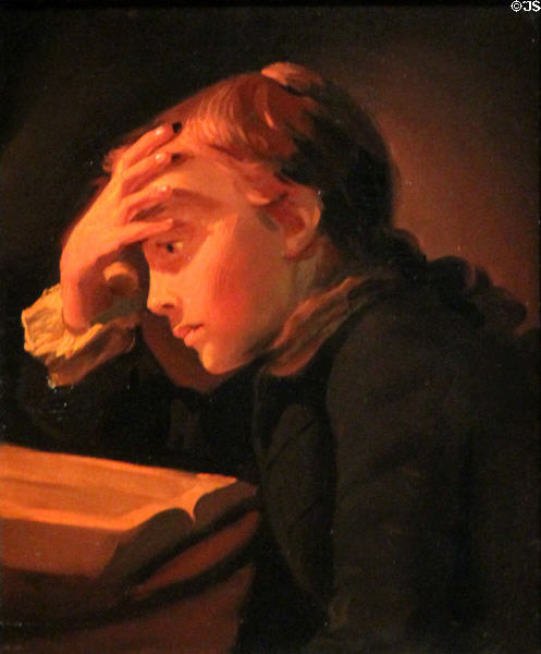 Henry Pelham portrait (c1760) by John Singleton Copley at Museum of Fine Arts. Boston, MA.
