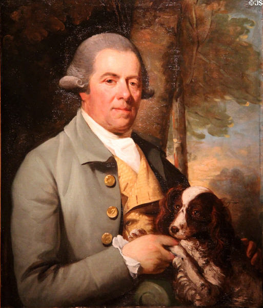 John Park portrait (1780) by Gilbert Stuart at Museum of Fine Arts. Boston, MA.