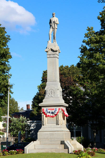 Beverly Civil War monument. Beverly, MA.