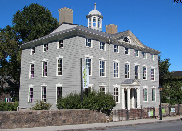 Jeremiah Lee Mansion (1768) (161 Washington St.). Marblehead, MA. Style: Georgian. On National Register.