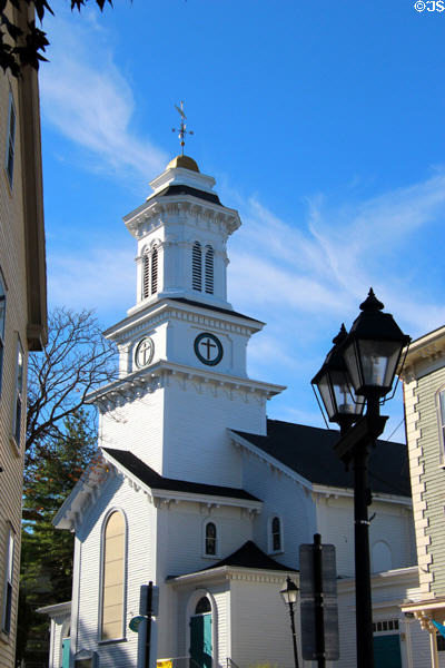 Marblehead Grace Community Church (originally First Baptist Church) (1868) (Pleasant St.). Marblehead, MA.