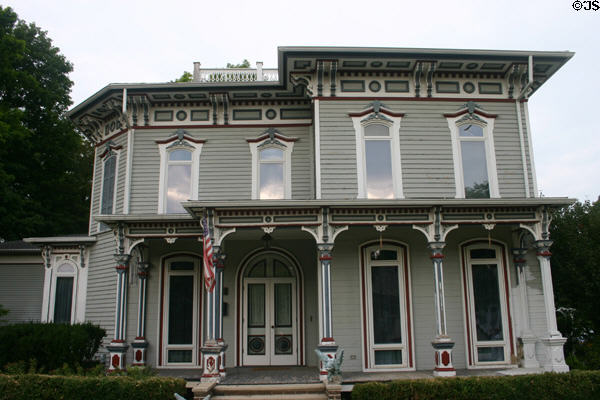 Civil War General John Gibson Parkhurst house (55 N. Clay St.). Coldwater, MI.