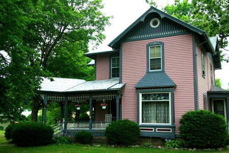 Heritage Queen Anne with Eastlake porch (29 E. Pierce St.). Coldwater, MI.