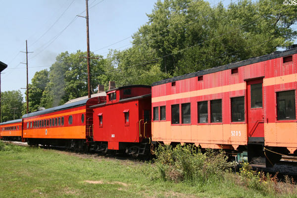 Rolling stock of Little River Railroad. Coldwater, MI.