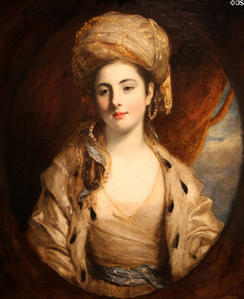 Portrait of Mrs. Richard Paul Jodrell (1774-76) by Joshua Reynolds at Detroit Institute of Arts. Detroit, MI.